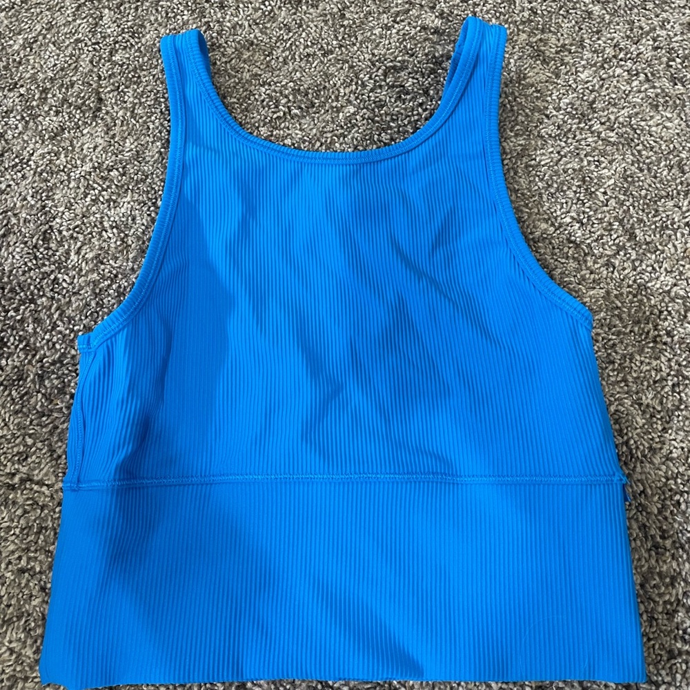 Lululemon power pivot tank, Poolside size 6